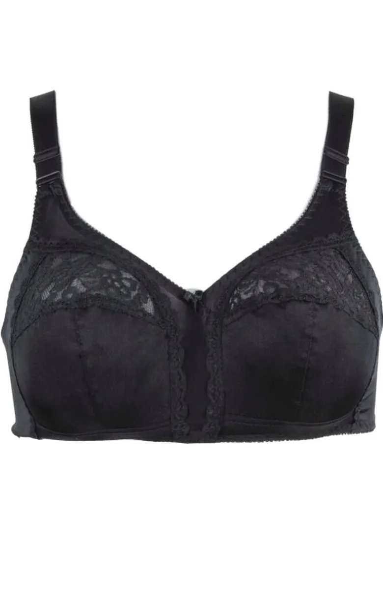 Czarny biustonosz miękki soft Krystyna 579