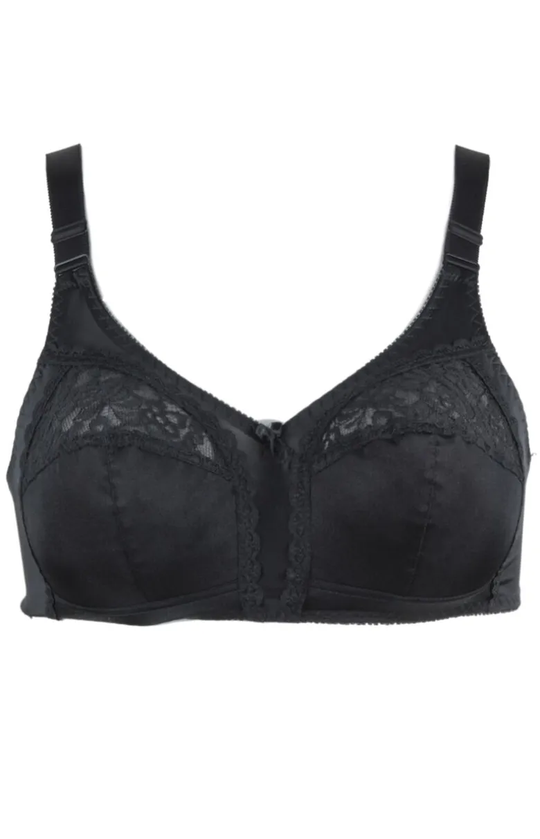 Czarny biustonosz miękki soft Joanna 577