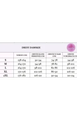 Czarny dres damski 176