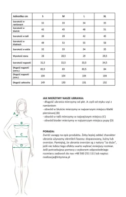 MOE Moda - kobinezon bez rękawów z podwójny przode 702