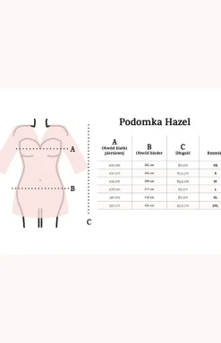 DKaren Szlafroki I Peniuary - atynowy zafrok krótka podoka Haze