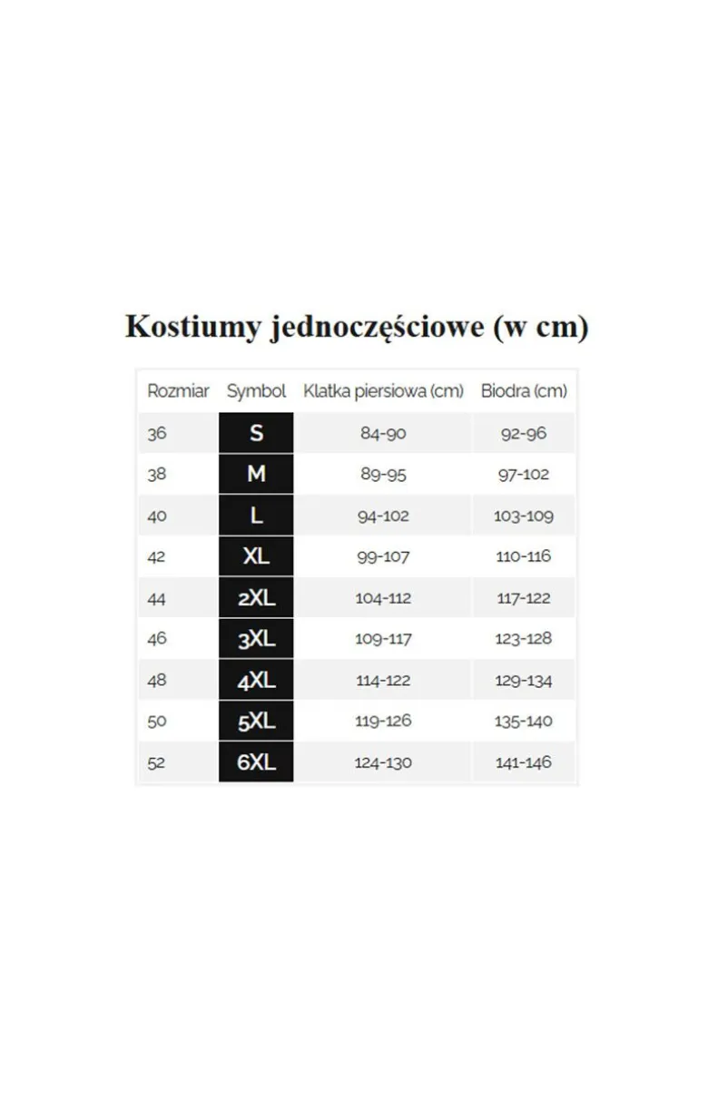 Czarny strój kąpielowy jednoczęściowy L4598/5