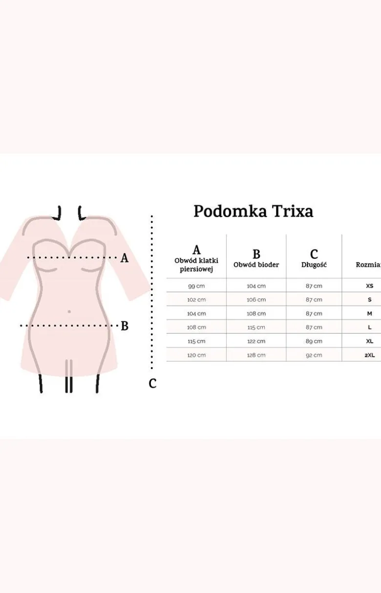 Czarny szlafrok damski krótka podomka Trixa