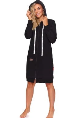 Damskie Doctor Nap Szlafroki I Peniuary|Bielizna Homewear - zafrok z kapture Z.4136