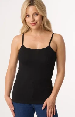 Czarny top damski Maxine