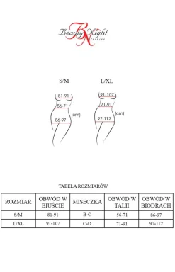 3-częściowy komplet bielizny damskiej wet look Marilyn set