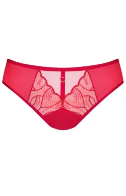 Damskie Gorsenia Stringi Z Koronką|Stringi Damskie - Czerwone stringi damskie K830 Crazy Heart
