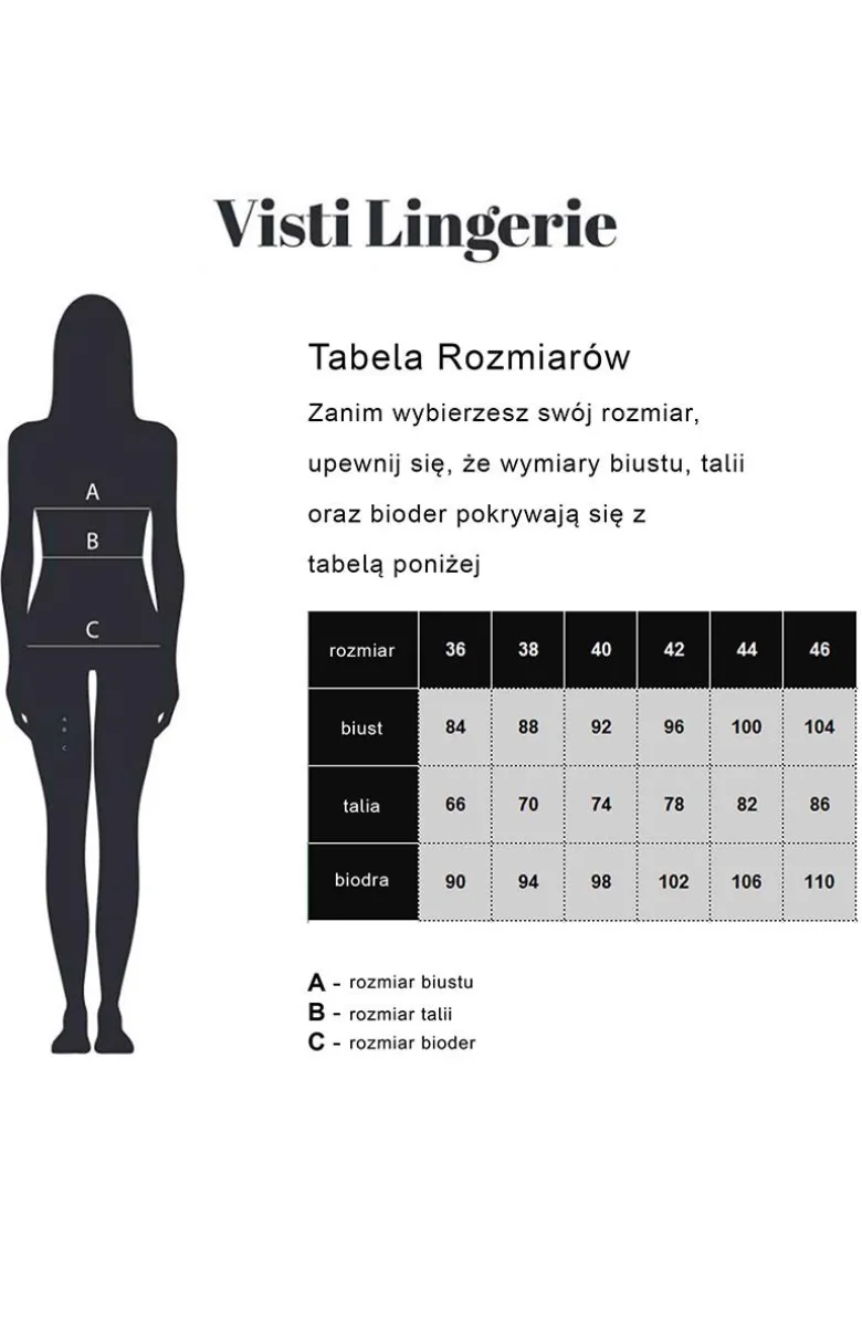 Damska koszulka nocna z koronką czarna Stella