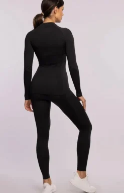 Damskie Spaio Legginsy|Legginsy Damskie - Dakie egginy teroaktywne czarne Pay