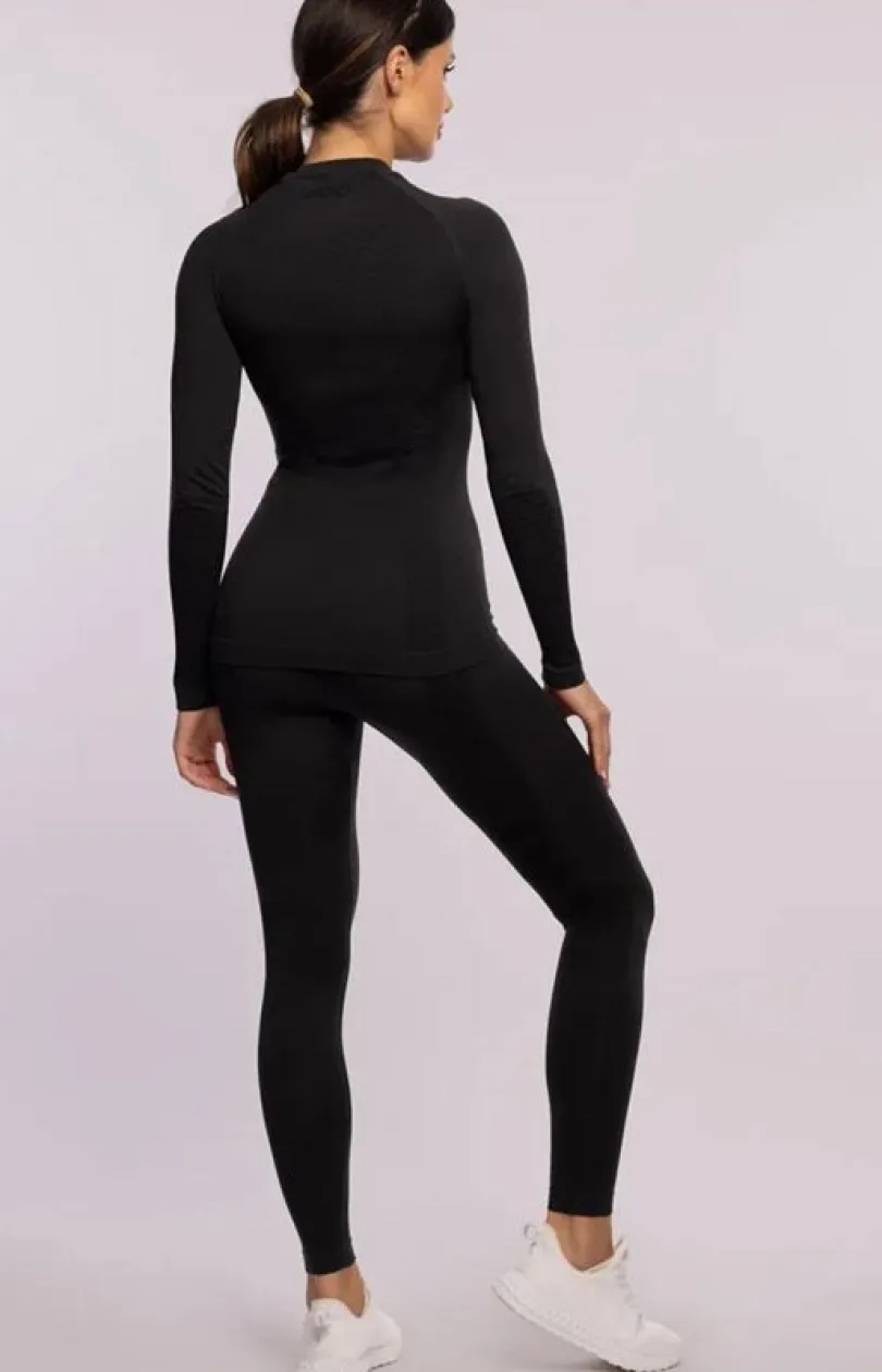 Damskie Spaio Legginsy|Legginsy Damskie - Dakie egginy teroaktywne czarne Pay