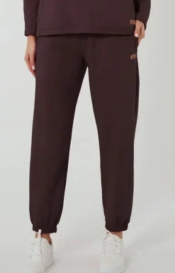 Damskie Italian Fashion Bielizna Homewear|Piżamy Damskie - Dakie podnie dreowe brązowe adri
