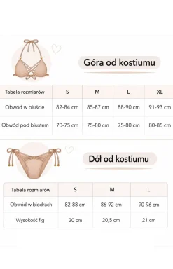Damskie Marko Stroje Kąpielowe Dwuczęściowe|Bielizna Plus Size - Dół do kotiuu Doha -804/4