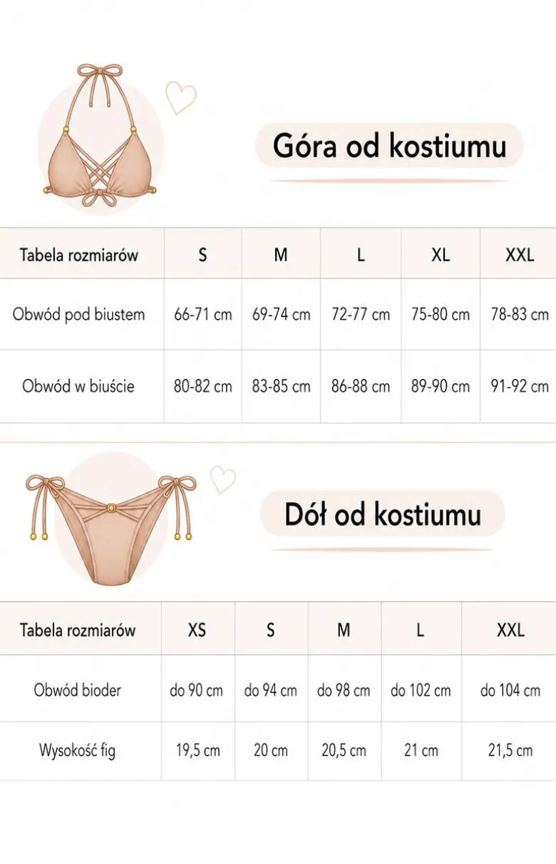 Dół do stroju kąpielowego Aniza M-828/2