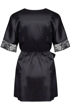 Beauty Night Szlafroki I Peniuary - Delight dressing gown satynowy szlafrok