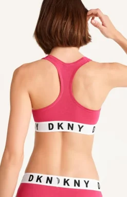 DKNY Biustonosze Sportowe - bawełniany biutonoz top DK4519
