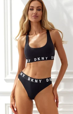 DKNY bawełniany biustonosz top DK4519