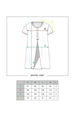 Damskie Doctor Nap Bielizna Ciążowa|Ciążowa Bielizna Nocna - kozua nocna da kobiet w ciąży TCB.9703