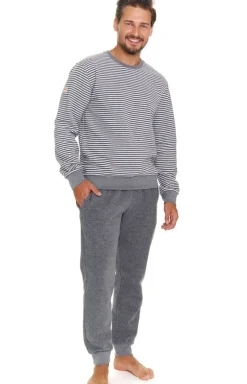 Doctor Nap piżama męska w paseczki PMB.5248
