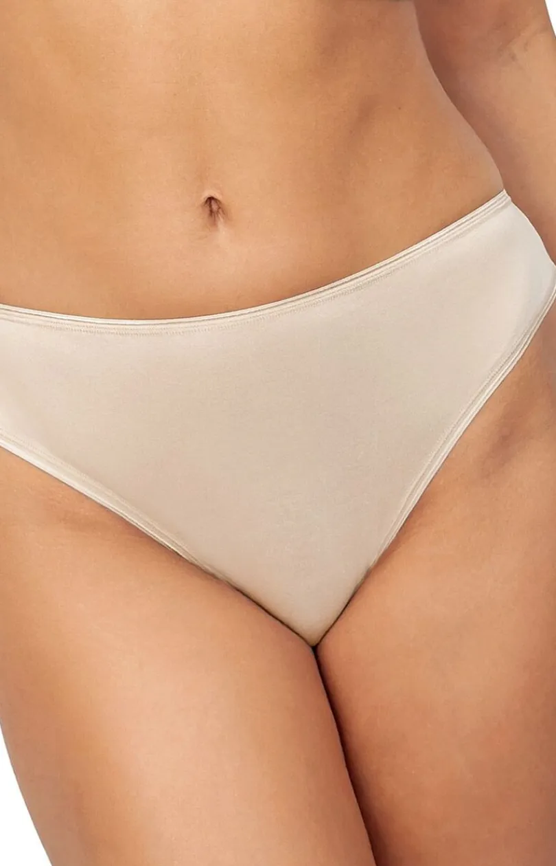 Damskie Donna Figi, Stringi, Panty|Figi Damskie - figi dakie z koronką beżowe 233