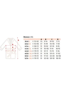 Damskie L&L Szlafroki I Peniuary|Szlafroki Damskie - Długi zafrok daki z kapture 2402 Geo