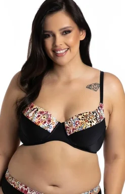 Damskie Primo Stroje Kąpielowe Dwuczęściowe|Strój Kąpielowy Na Duży Biust - Dwuczęściowy strój kąpielowy plus size 73/04