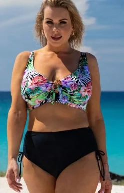 Dwuczęściowy strój kąpielowy plus size 615/45