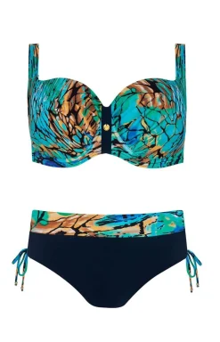 Damskie Self Stroje Kąpielowe Dwuczęściowe|Bielizna Plus Size - Dwuczęściowy strój kąpielowy S 995 V3DE2 Denpasar 2