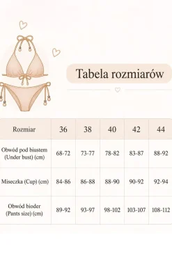 Damskie Etna Stroje Kąpielowe Dwuczęściowe|Bielizna Plus Size - Dwuczęściowy kostium kąpielowy Amelia-39/G/084