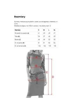 Numoco Moda - Elegancka beżowa ukienka midi z dekoltem i rozcięciem 555-1