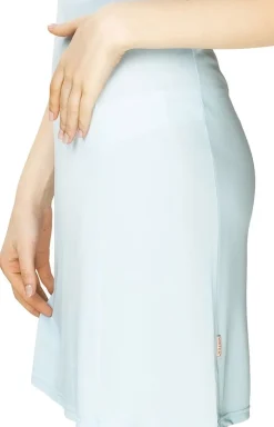 Elegancka halka damska niebieska Amelia
