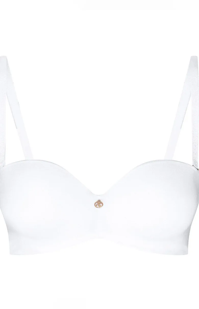 Esotiq biały biustonosz push-up Raffen 39719-00X