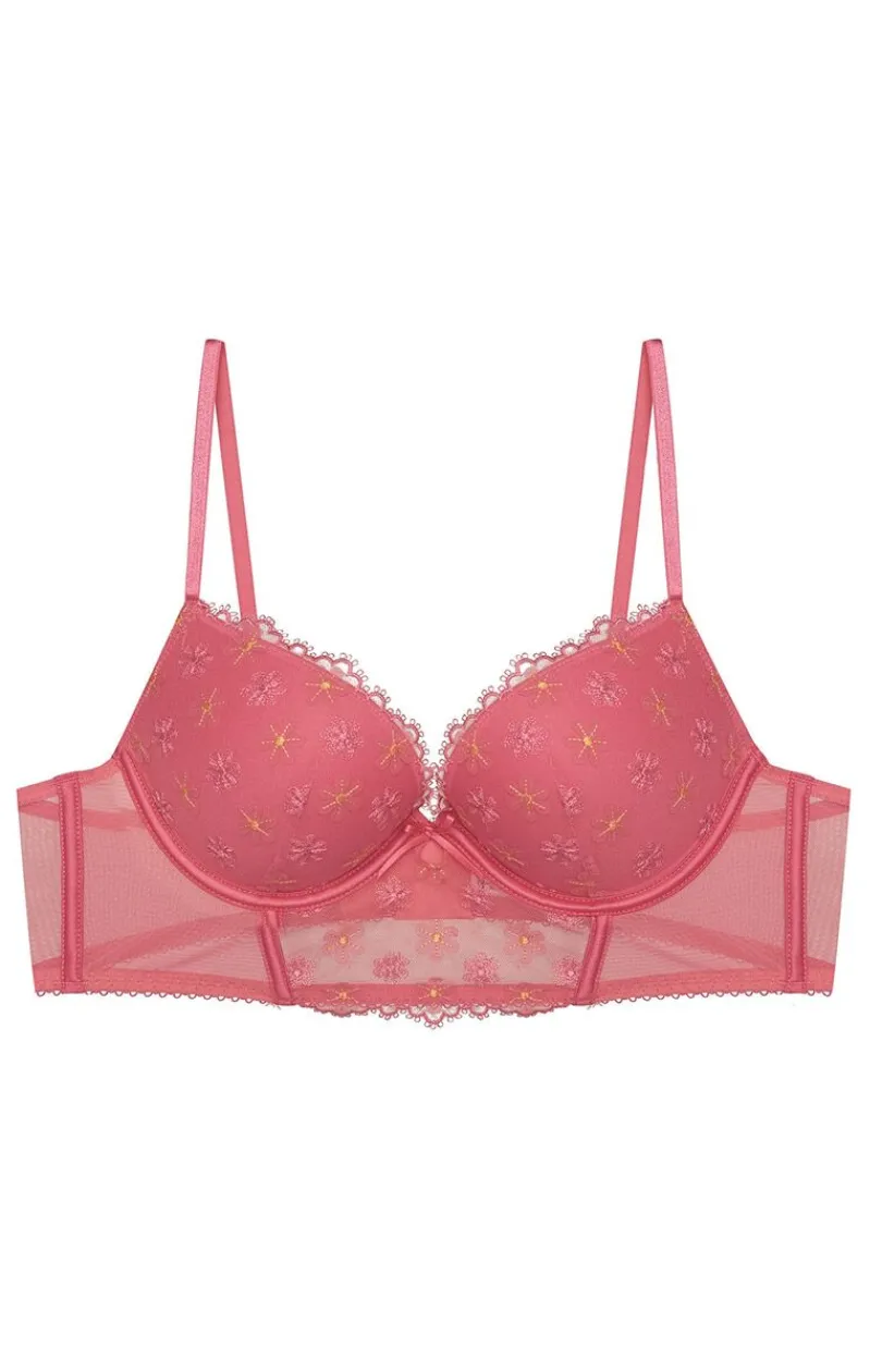 Damskie Esotiq Półgorsety Damskie|Biustonosze Push-Up - biustonosz push-up Bloomy 42869-42X