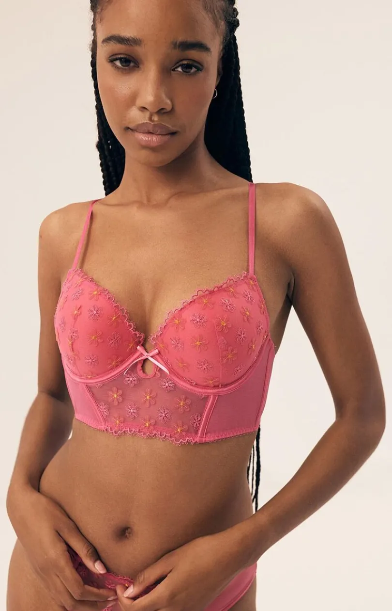 Damskie Esotiq Półgorsety Damskie|Biustonosze Push-Up - biustonosz push-up Bloomy 42869-42X