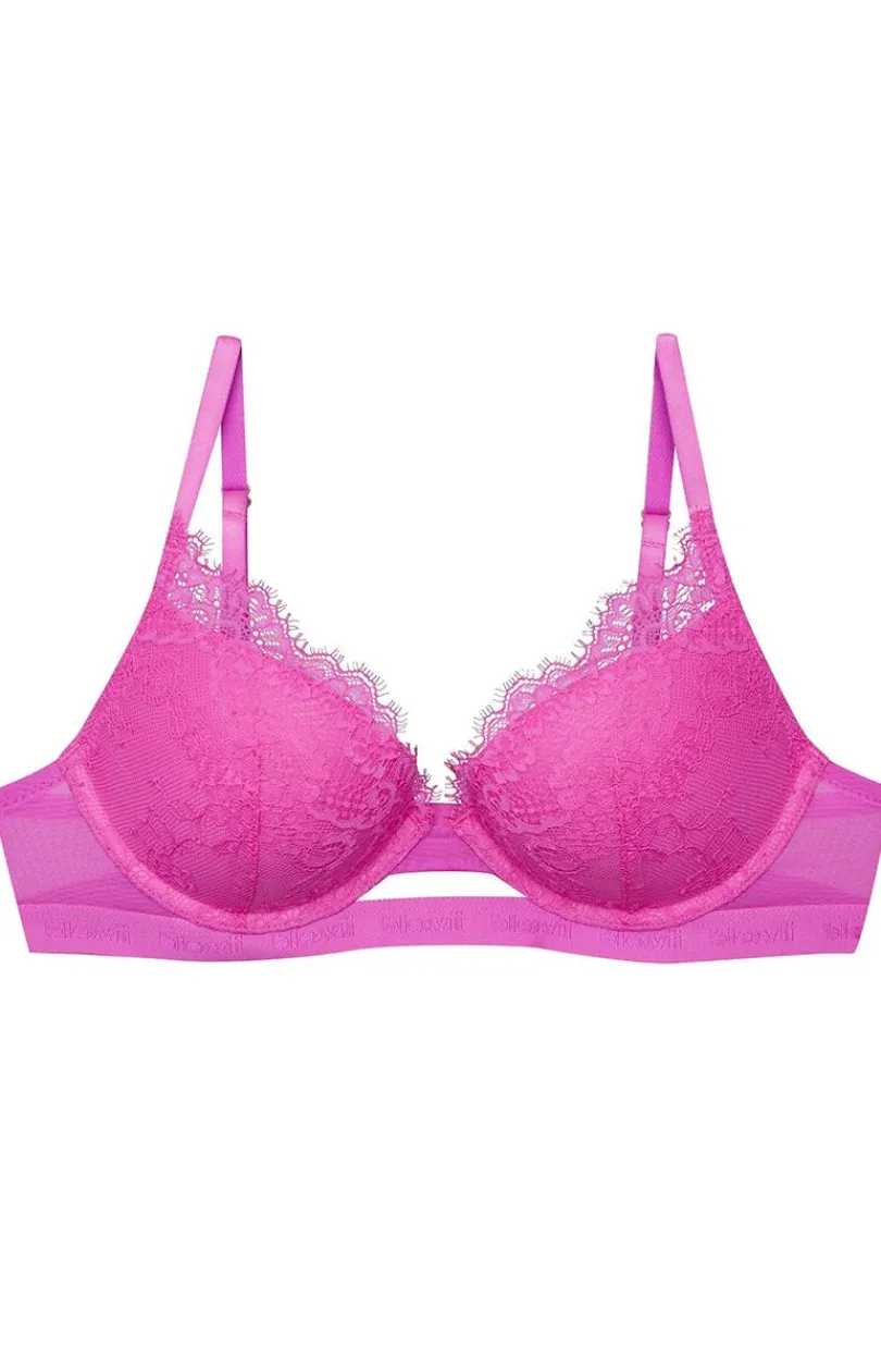 BLOOVII Biustonosze Push-Up|Stringi Z Koronką - Esotiq biustonosz push-up Ocrissa 42244-42X