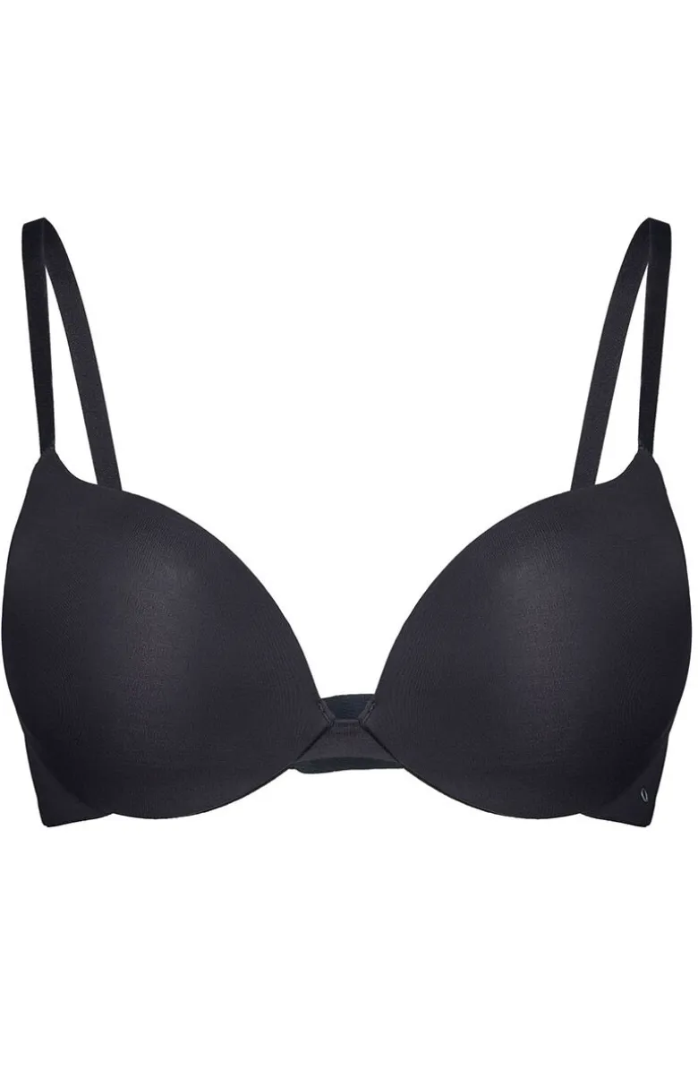 Esotiq biustonosz super push-up czarny Q1.04 2 size up 43307-99X