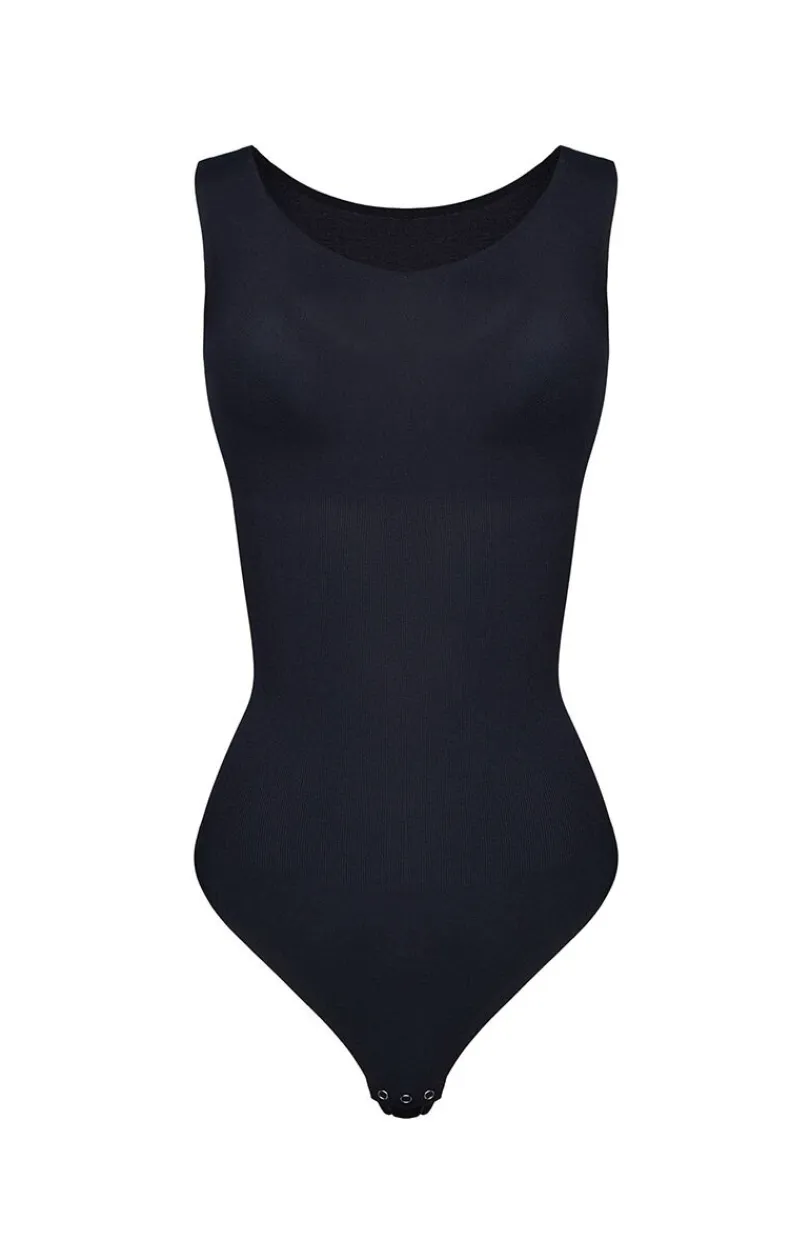Esotiq Body|Bielizna Wyszczuplająca - czarne body odeujące eae 44939-99X
