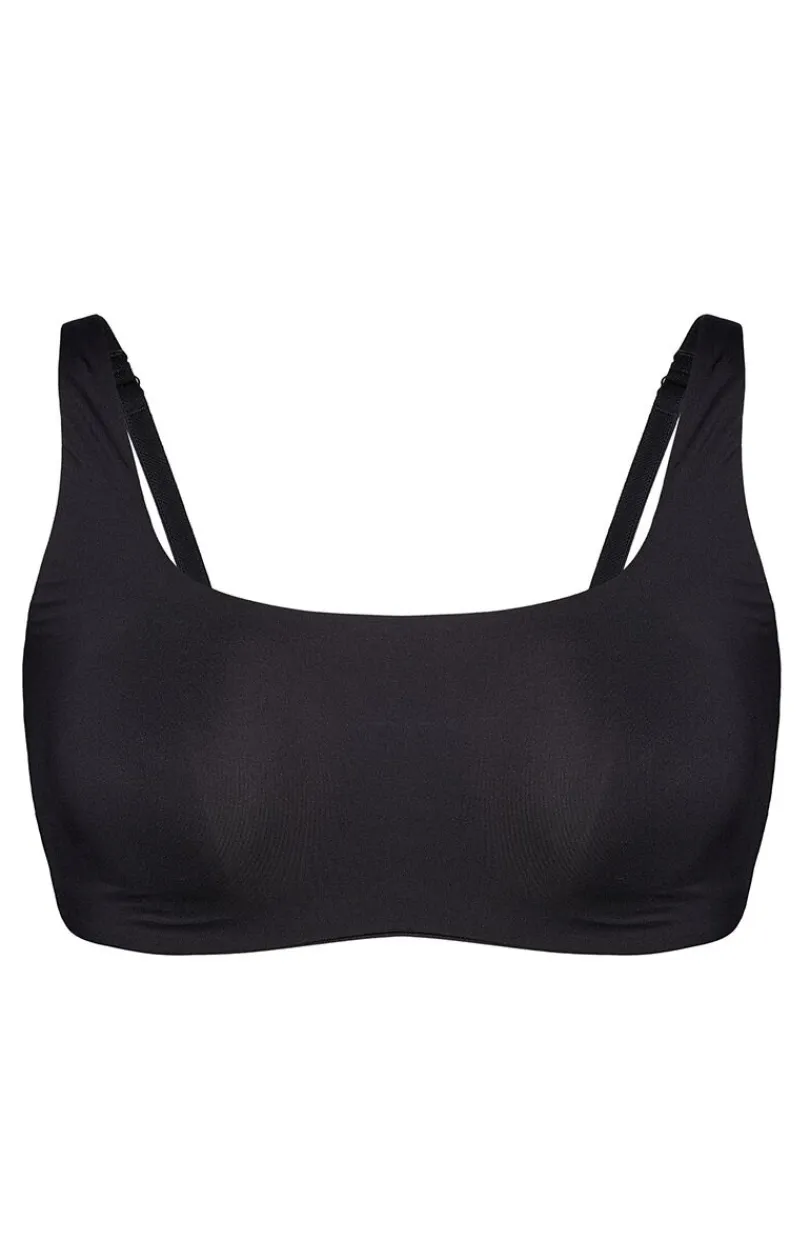 Damskie Esotiq Biustonosze Sportowe|Biustonosze - czarne figi dakie Boovii Acoop 43854-99X