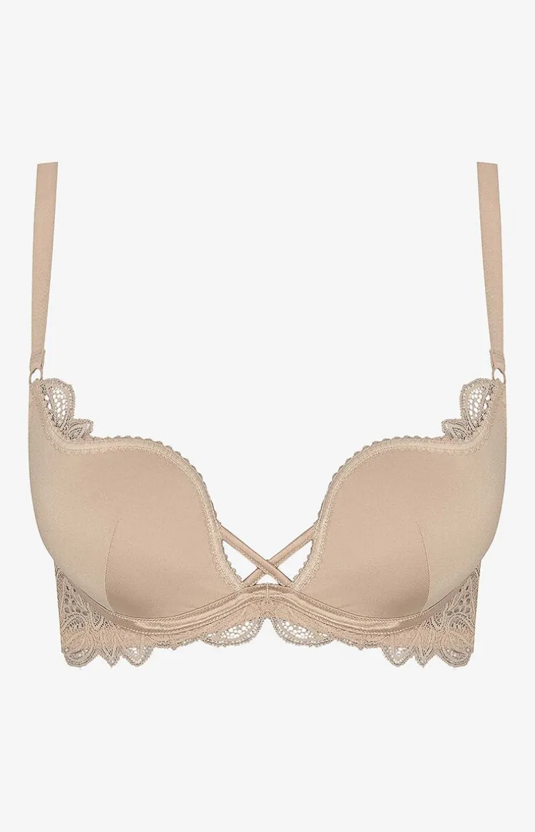 Esotiq gładki biustonosz push-up Claudia basic 35431-80X