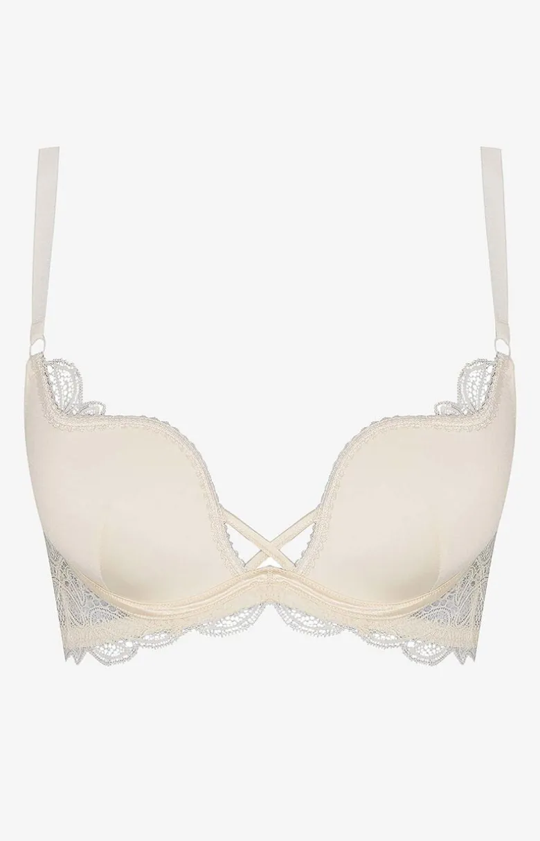 Esotiq gładki biustonosz push-up Claudia basic 35431-02X