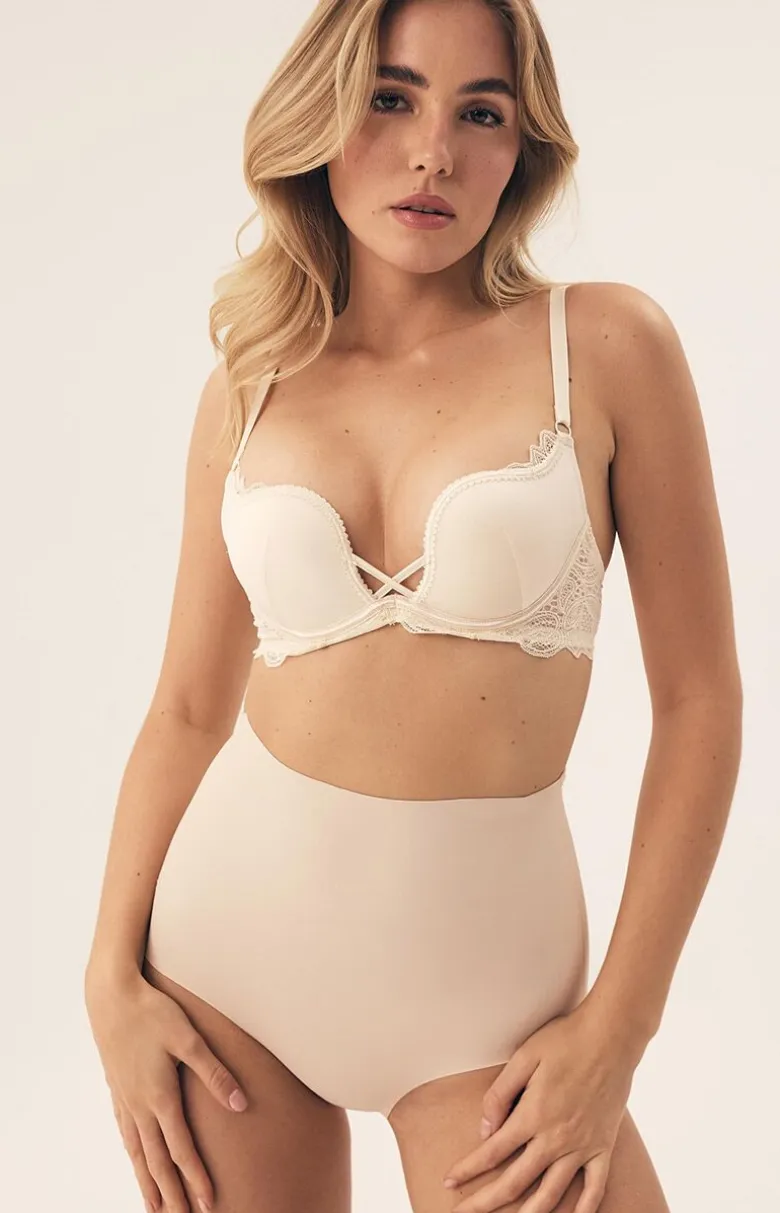 Esotiq gładki biustonosz push-up Claudia basic 35431-02X
