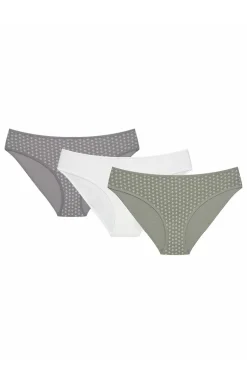 Damskie Esotiq Wielopaki Damskie|Figi Bawełniane - 3-pack figi dakie ia-ia 44291-K009