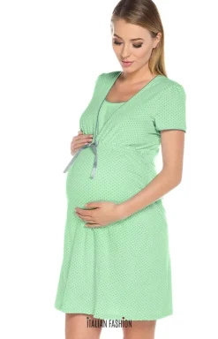 Damskie Italian Fashion Bielizna Ciążowa|Ciążowa Bielizna Nocna - Feicita koszua nocna