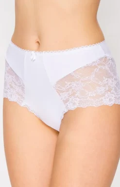 Damskie Miss Fabio Figi, Stringi, Panty|Figi Bawełniane - Figi daskie bawełniane białe 54/1-97/2
