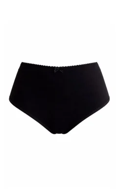 Figi damskie brazyliany czarno-czerwone Collins