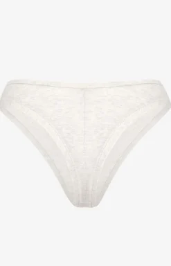 Figi damskie brazyliany ecru Natural Cotton 1447