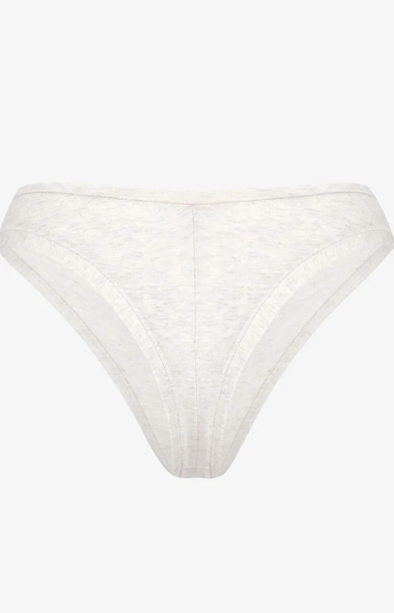 Figi damskie brazyliany ecru Natural Cotton 1447