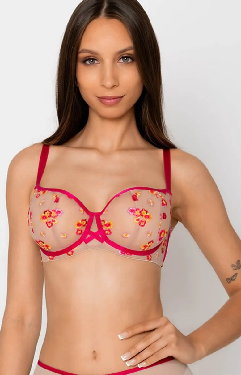 Figi damskie brazyliany Flora 19247