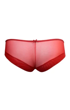 Damskie Le Vernis Figi Hipster|Panty Damskie - Figi dakie hipter czerwone Roance V-Z20