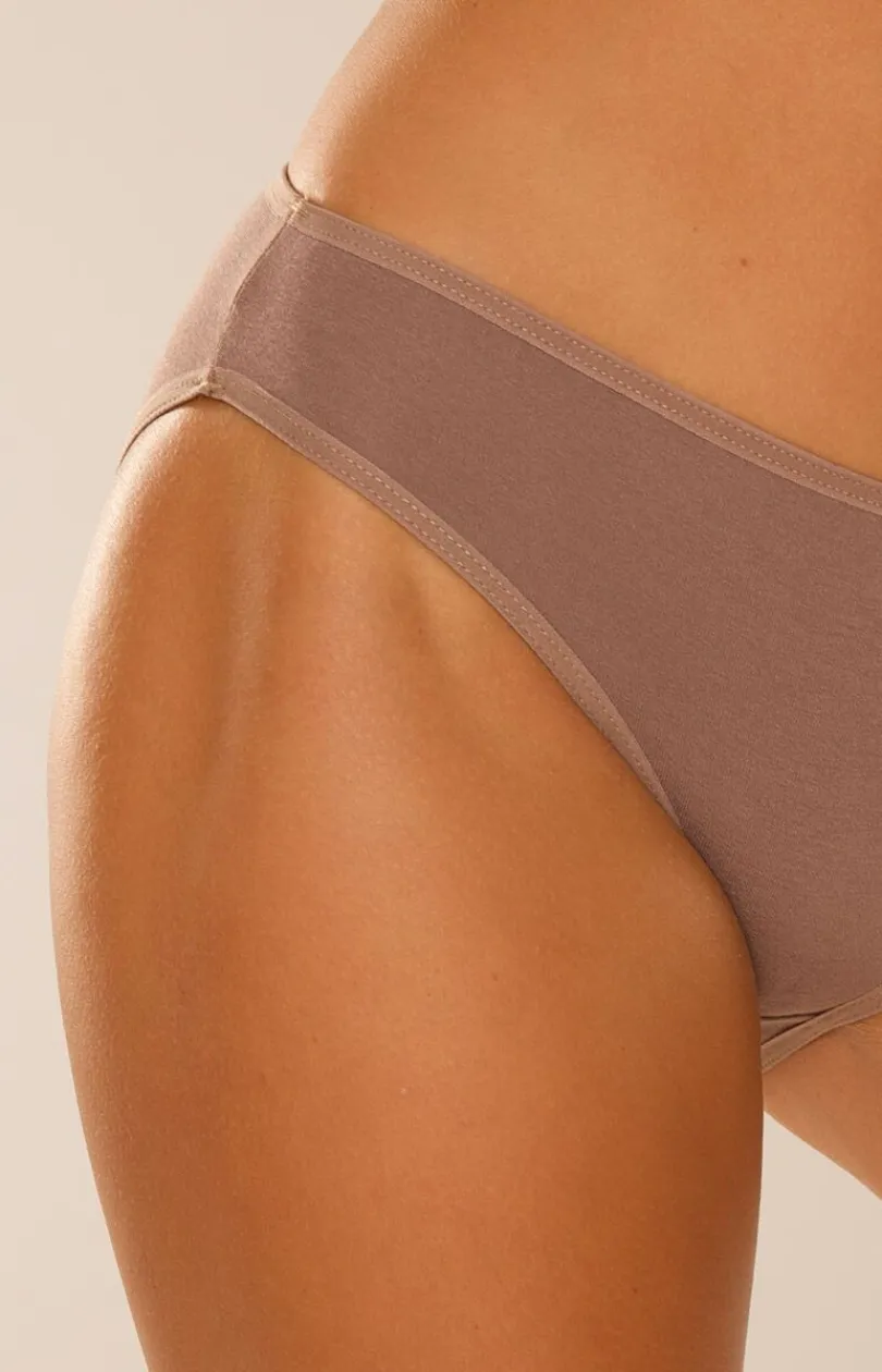Damskie De Lafense Figi, Stringi, Panty|Figi Bawełniane - Figi dakie kayczne iited 004