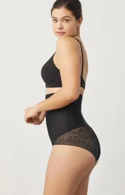 Figi damskie modelujące High Waist 19618